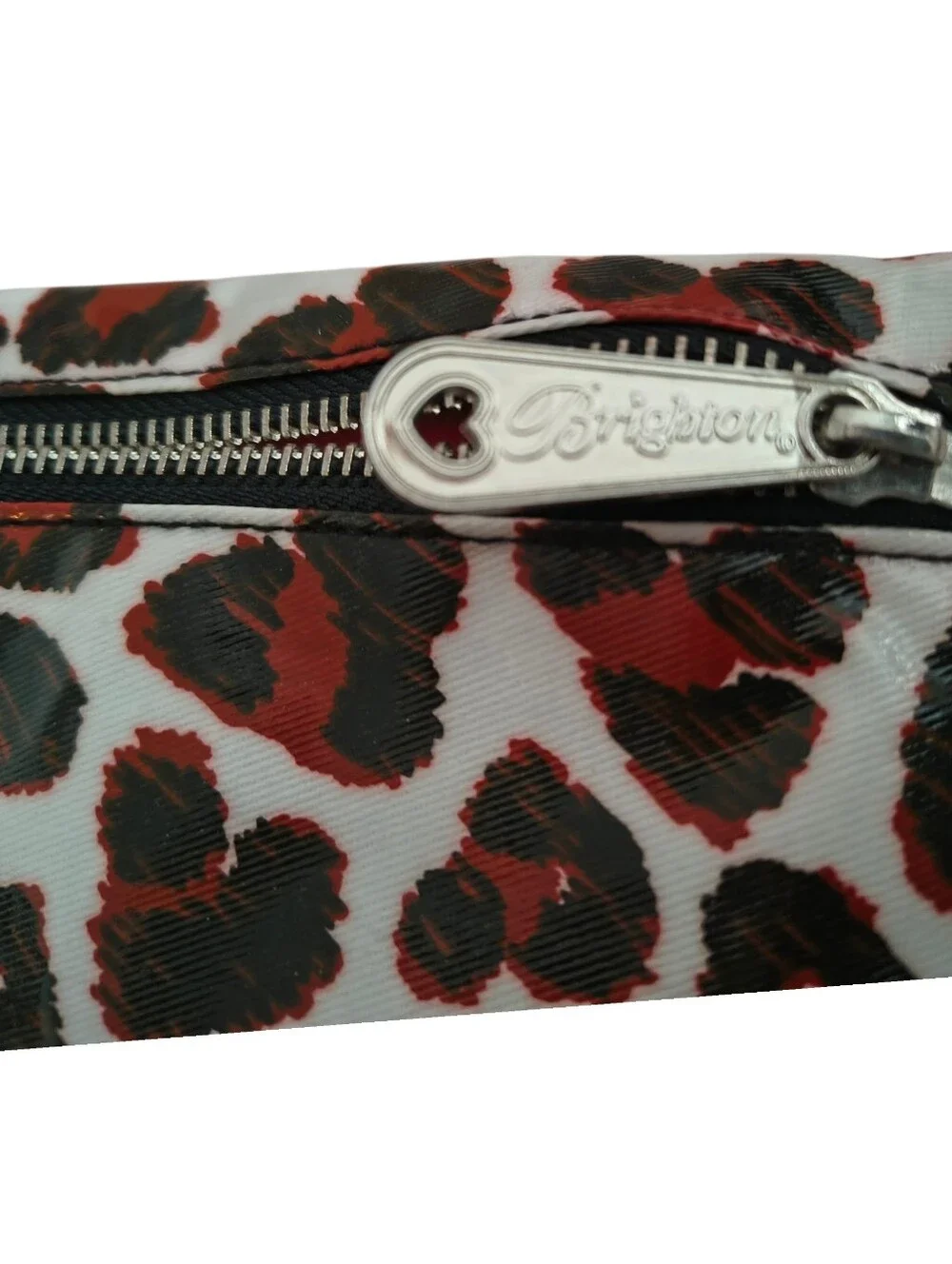 Brighton Coated Leopard Print Wristlet/Clutch